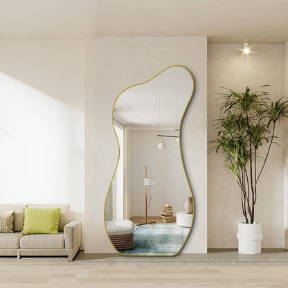 Espejo Curvado de Cuerpo Entero 170x70 cm — ¡Aprovecha la Oferta!