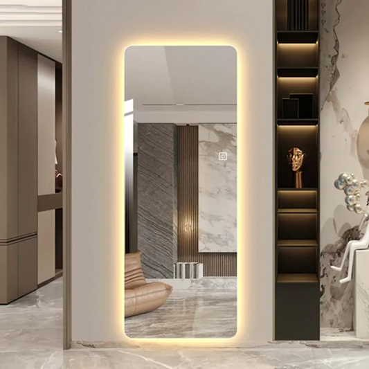 Espejo Rectangular Iluminado con LED - 50x160 cm