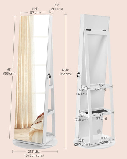 Espejo con Estante y Joyero – ¡Aprovecha Nuestra Oferta!